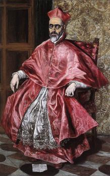 埃爾 格列柯 Portrait of a Cardinal